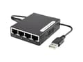 Miniatyrbild 3 av 4: Renkforce RF-4451433 Strømforsyning-switch 5 porte 100 MBit/s USB-strømforsyning