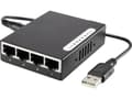 Miniatyrbild 2 av 4: Renkforce RF-4451433 Strømforsyning-switch 5 porte 100 MBit/s USB-strømforsyning