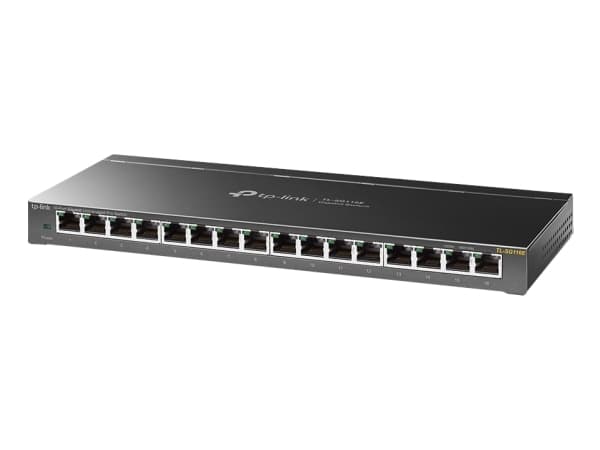 TP-Link TL-SG116E Unmanaged Pro - Switch - ohanterad - 16 x 10/100/1000 - skrivbordsmodell