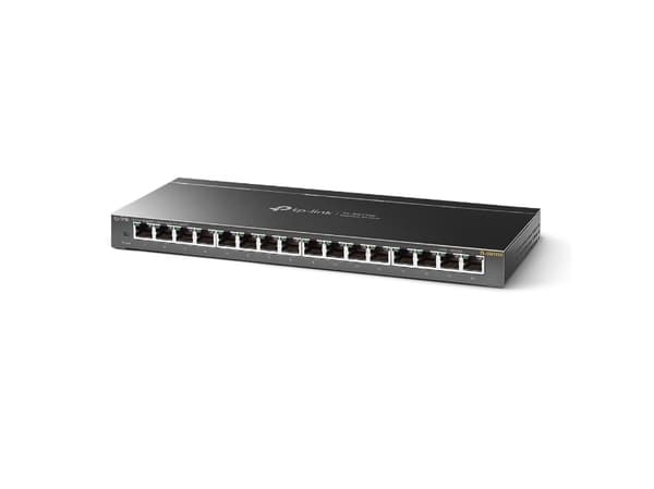 TP-Link TL-SG116E Unmanaged Pro - Switch - ohanterad - 16 x 10/100/1000 - skrivbordsmodell