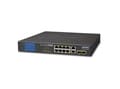 Miniatyrbild 1 av 5: PLANET GSD-1222VHP, Ohanterad, Gigabit Ethernet (10/100/1000), Full duplex, Strömförsörjning via Ethernet (PoE) stöd, Rackmontering, 1U