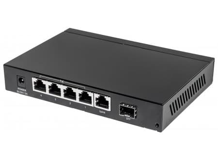 Intellinet 561174, Gigabit Ethernet (10/100/1000), Full duplex, Strömförsörjning via Ethernet (PoE) stöd