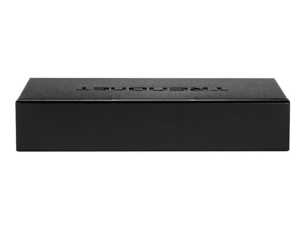 TRENDnet TPE P521ES - Switch - smart - 1 x 10/100/1000 (PoE+ input) + 2 x 10/100/1000 (PoE) + 2 x 10/100/1000 - skrivbordsmodell - PoE+ (18 W) - TAA-