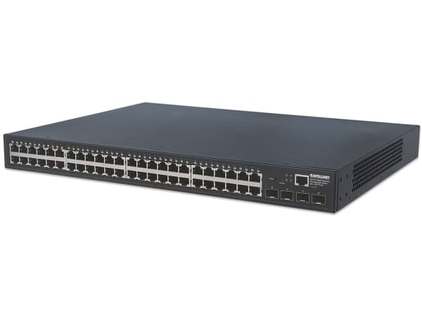 Intellinet 561334, hanterad, L2, Gigabit Ethernet (10/100/1000), Full duplex