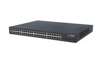 Intellinet 561334, hanterad, L2, Gigabit Ethernet (10/100/1000), Full duplex Svart