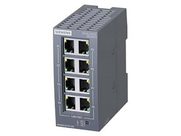 Siemens 6GK5008-0GA10-1AB2 Industrial Ethernet Switch 10 / 100 / 1000 MBit/s