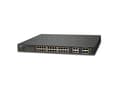 Miniatyrbilde 3 av 5: PLANET GS-4210-24UP4C - Switch - Styrt - 24 x 10/100/1000 (UPOE) + 4 x kombo-Gigabit SFP - stasjonær, rackmonterbar - UPOE (600 W)