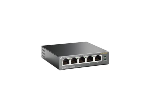 TP-Link TL-SF1005P, Hallitsematon, Fast Ethernet (10/100), Täysin kaksipuolinen, Power over Ethernet -tuki (67 W)