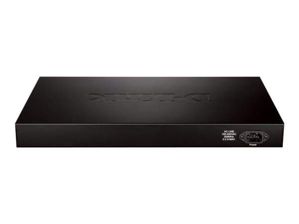D-LINK DGS-1210-52, Gigabit Smart Switch with 48 10/100/1000Base-T ports and 4 Gigabit MiniGBIC (SFP) ports, 802.3x Flow Control, 802.3ad Link Aggreg