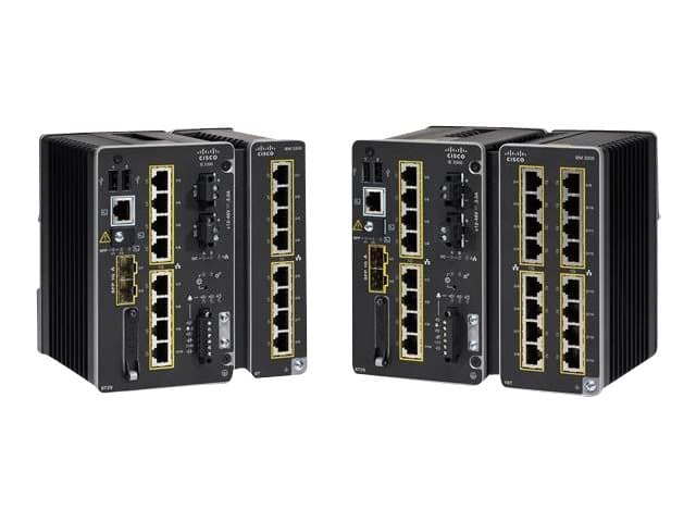 Cisco Catalyst IE3300 Rugged Series - Network Essentials - switch - Administrerad - 10 x 10/100/1000 + 2 x SFP - DIN-skenmonterbar - DC power