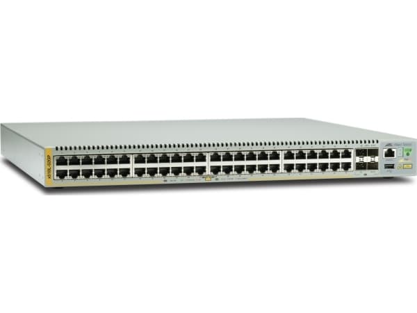 Allied Telesis AT-x220-52GP-50, Hallittu, L3, Gigabit Ethernet (10/100/1000), Power over Ethernet -tuki, Telineasennus, 1U