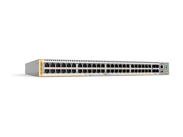 Allied Telesis AT-x220-52GP-50, Hallittu, L3, Gigabit Ethernet (10/100/1000), Power over Ethernet -tuki, Telineasennus, 1U