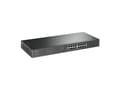 Miniatyrbilde 5 av 5: TP-Link JetStream TL-SG1218MPE - Switch - smart - 16 x 10/100/1000 (PoE+) + 2 x Gigabit SFP - rackmonterbar - PoE+ (192 W) - AC 100 - 240 V