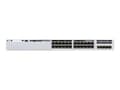 Miniatyrbild 3 av 5: Cisco Catalyst 9300L - Network Essentials - switch - L3 - Administrerad - 24 x 10/100/1000 (PoE+) + 4 x gigabit SFP (upplänk) - rackmonterbar - PoE+