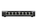 Miniatyrbilde 2 av 5: NETGEAR GS308v3 - Switch - ikke-styrt - 8 x 10/100/1000 - stasjonær, veggmonterbar