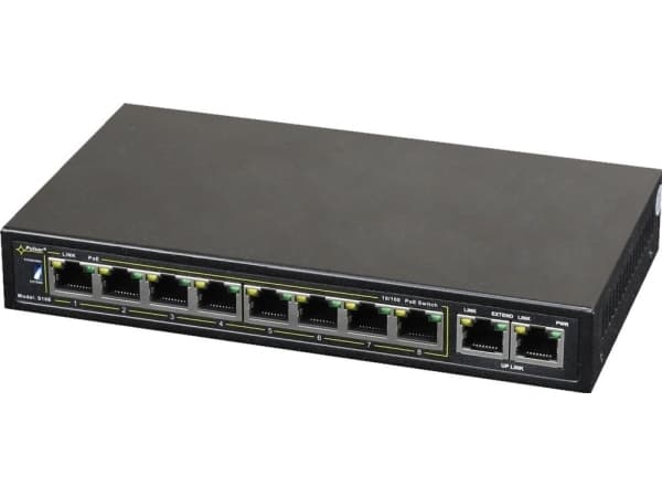 PULSAR S108, Fast Ethernet (10/100), Strömförsörjning via Ethernet (PoE) stöd