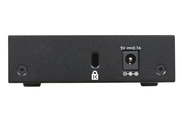 NETGEAR GS305, Hallitsematon, L2, Gigabit Ethernet (10/100/1000), Seinäkiinnitteinen