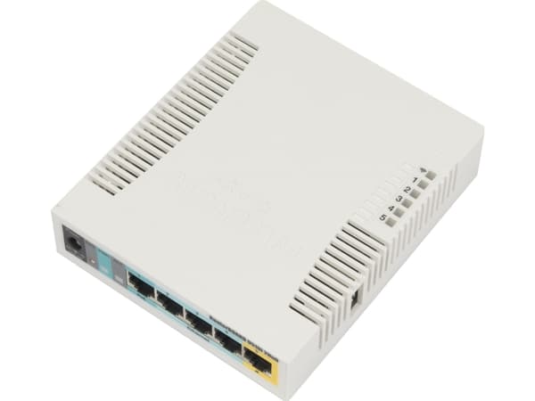 MikroTik RouterBOARD RB951UI-2HND - Trådlös åtkomstpunkt - 100Mb LAN - Wi-Fi - 2.4 GHz