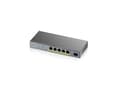 Pikkukuva 5 / 5: Zyxel GS1350-6HP-EU0101F, Hallittu, L2, Gigabit Ethernet (10/100/1000), Power over Ethernet -tuki, Seinäkiinnitteinen