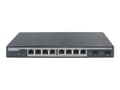 Miniatyrbild 3 av 5: DIGITUS Professional DN-95344 - Switch - Administrerad - 8 x 10/100/1000 (PoE+) + 2 x gigabit SFP (upplänk) - skrivbordsmodell - PoE+ (86 W)