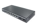 Miniatyrbild 1 av 5: DIGITUS Professional DN-95344 - Switch - Administrerad - 8 x 10/100/1000 (PoE+) + 2 x gigabit SFP (upplänk) - skrivbordsmodell - PoE+ (86 W)