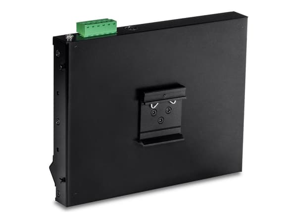 TRENDnet TI-PG80F - Industrial - switch - ohanterad - 8 x 10/100/1000 (PoE+) - DIN-skenmonterbar, väggmonterbar - PoE+ (200 W) - TAA-kompatibel