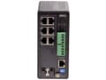 Miniatyrbild 3 av 5: Axis T8504-R - Switch - Administrerad - 4 x 10/100/1000 (PoE+) + 2 x kombination Gigabit Ethernet/Gigabit SFP - skrivbordsmodell, rackmonterbar - PoE