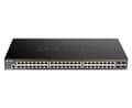 Miniatyrbild 4 av 5: D-Link DGS 1250-52X - Switch - L3 Lite - smart - 48 x 10/100/1000 + 4 x 10 Gigabit SFP+ - rackmonterbar
