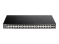 Miniatyrbild 2 av 5: D-Link DGS 1250-52X - Switch - L3 Lite - smart - 48 x 10/100/1000 + 4 x 10 Gigabit SFP+ - rackmonterbar