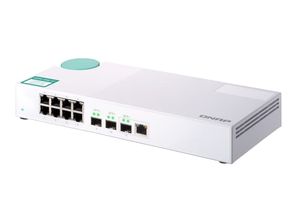 QNAP QSW-308-1C, Hallitsematon, Gigabit Ethernet (10/100/1000)