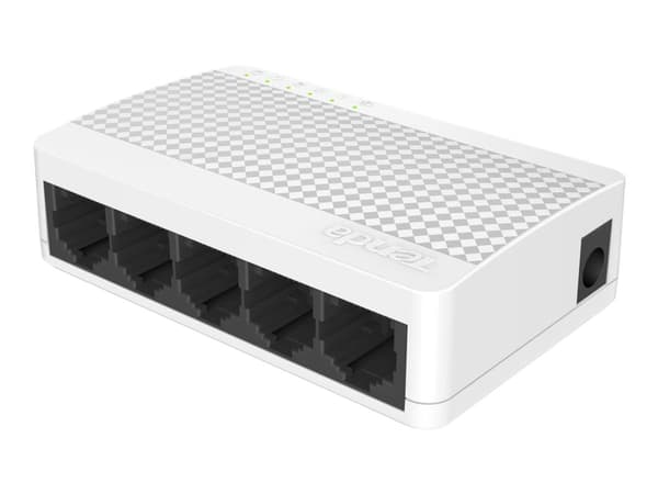Tenda 5-Port Fast Ethernet Switch, Unmanaged - 10/100