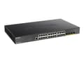 Pikkukuva 1 / 5: D-Link DGS-1250-28XMP, Hallittu, L3, Gigabit Ethernet (10/100/1000), Täysin kaksipuolinen, Power over Ethernet -tuki, Telineasennus
