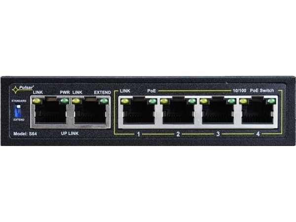 Switch POE 4+2 Pulsar S64