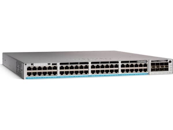 Cisco Catalyst C9300-48UXM-A, Hallittu, L2/L3, 10G Ethernet (100/1000/10000), Power over Ethernet -tuki, Telineasennus, 1U