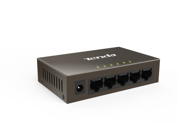 Tenda TEF1005D, Hallitsematon, Fast Ethernet (10/100), Täysin kaksipuolinen