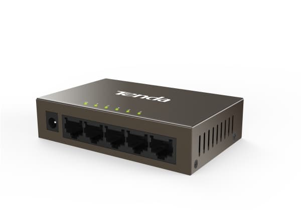 Tenda TEF1005D, Hallitsematon, Fast Ethernet (10/100), Täysin kaksipuolinen