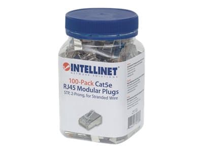 Intellinet 790581 kabeltilkobler RJ45 Rustfritt stål