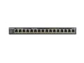 Miniatyrbild 2 av 5: NETGEAR GS316PP - Switch - ohanterad - 16 x 10/100/1000 (PoE+) - skrivbordsmodell, väggmonterbar - PoE+ (183 W)