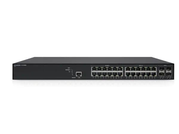 LANCOM GS-3528XP - Switch - L3 Lite - Styrt - 12 x 10/100/1000 (PoE+) + 12 x 100/1000/2.5G (PoE+) + 4 x 10 Gigabit SFP+ - stasjonær, rackmonterbar - Sort
