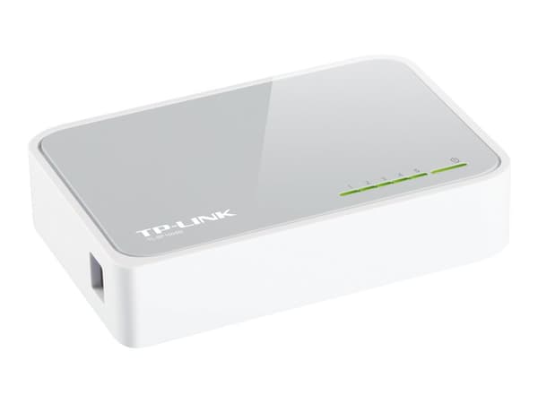 TP-Link TL-SF1005D 5-Port 10/100Mbps Desktop Switch - Switch - 5 x 10/100 - desktop