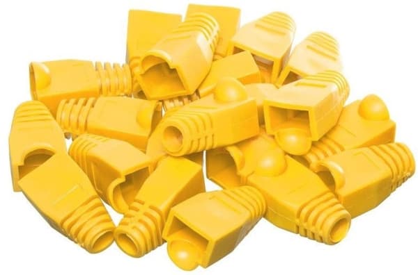 NETRACK 105-85 Netrack cover for RJ45 8p connector yellow (100 pcs)