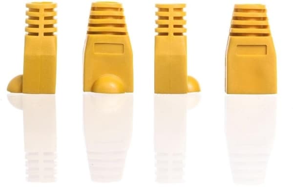 NETRACK 105-85 Netrack cover for RJ45 8p connector yellow (100 pcs)