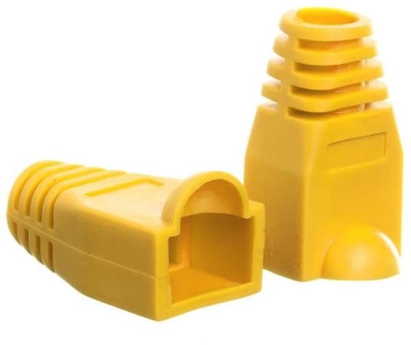 NETRACK 105-85 Netrack cover for RJ45 8p connector yellow (100 pcs)