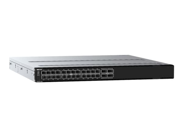 Dell PowerSwitch S5224F-ON - Switch - Administrerad - 24 x 25 Gigabit SFP28 + 4 x 100 Gigabit QSFP28 - rackmonterbar - med 1 års Premier-support med Svart
