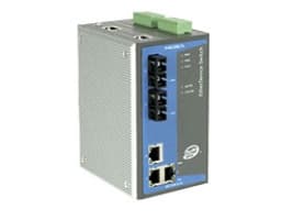 Moxa EtherDevice Switch EDS-505A-MM-ST - Switch - Administrerad - 3 x 10/100 + 2 x 100Base-FX - DIN-skenmonterbar