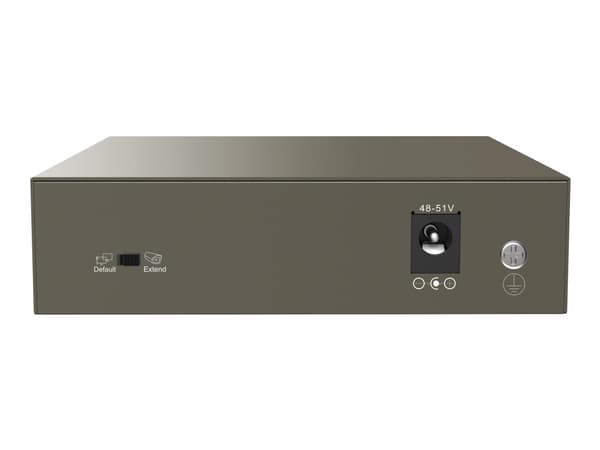 Tenda TEF1105P-4-63W - Switch - ikke administreret - 4 x 10/100 (PoE) + 1 x 10/100 - desktop - PoE (58 W)