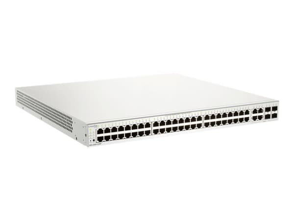 D-Link DBS-2000-52MP, Hallittu, L2, Gigabit Ethernet (10/100/1000), Power over Ethernet -tuki, Telineasennus