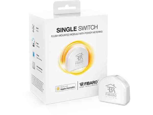 Fibaro FGBHS-213, Langaton, Bluetooth, Valkoinen, Seinä, 2400 MHz, Painikkeet