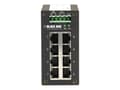 Miniatyrbild 4 av 5: Black Box Hardened Gigabit Edge Switch - Switch - 8 x 10/100/1000 - DIN-skenmonterbar - TAA-kompatibel