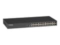 Miniatyrbild 1 av 5: Black Box - Switch - L2+ - Administrerad - 24 x 10/100/1000 + 2 x kombinations-Gigabit SFP - rackmonterbar